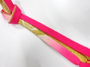 正絹　手組帯締め